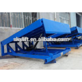 8 t Warehouse stationary hydraulic cylinder dock leveler/manual dock levelers